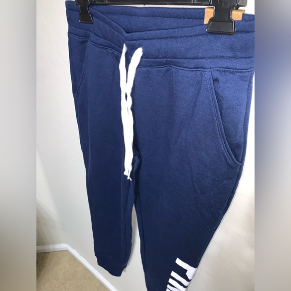NWT Pink Victoria’s Secret Navy Blue Everyday Lounge Jogger - Picture 5 of 13